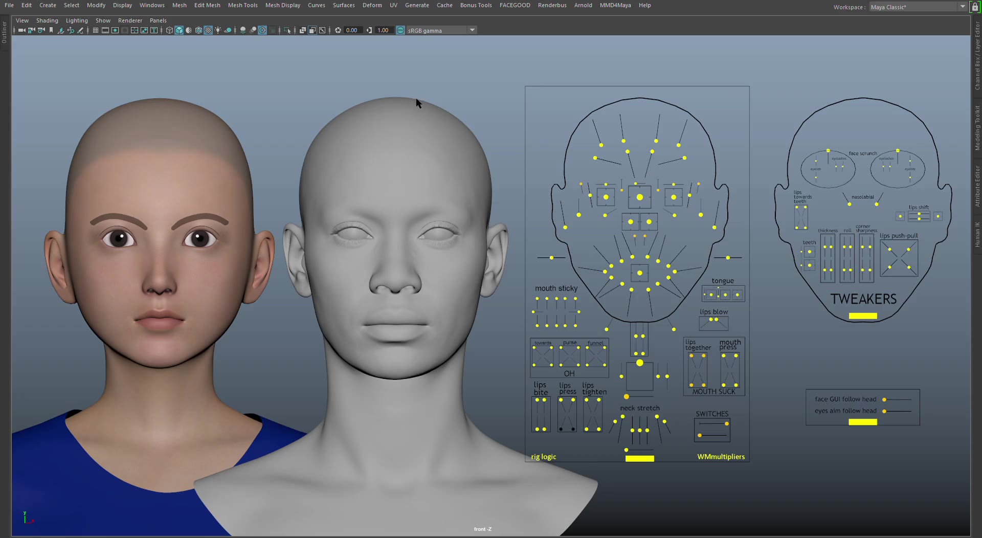 Face Mocap Transfer